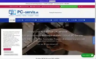 Pc-servis.sk Screenshot 2024-06-15 23:11:29