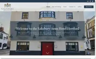 Salisburyarmshotel.co.uk Screenshot 2024-04-18 17:34:37
