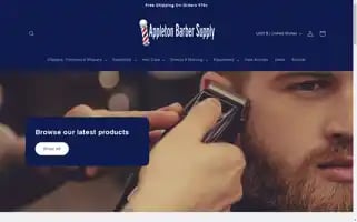 Appletonbarbersupply.com Screenshot 2024-05-08 13:35:51