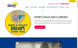 Childrensdreamfund.org Screenshot 2024-07-05 06:25:44