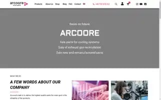 Arcoore.co.uk Screenshot 2024-06-18 15:28:00