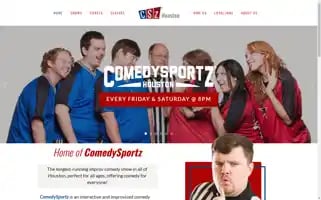 Comedysportzhouston.com Screenshot 2024-05-09 05:16:55