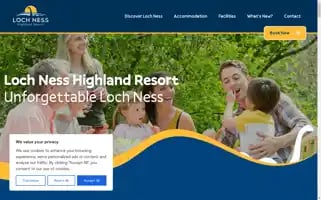 Lochnesshighlandresort.com Screenshot 2024-07-01 16:29:04
