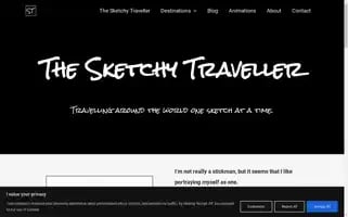 Thesketchytraveller.com Screenshot 2024-04-17 17:18:56