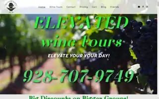 Elevatedsedonawinetours.com Screenshot 2024-04-16 02:54:43
