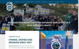 Teamsters572.org Screenshot 2024-05-14 05:36:37