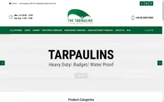 Thetarpaulinssheet.co.uk Screenshot 2024-05-19 11:04:01