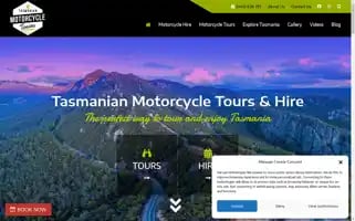 Tasmanianmotorcycletours.com.au Screenshot 2024-04-17 00:26:56