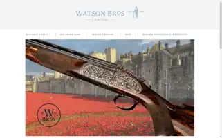 Watsonbrosgunmakers.com Screenshot 2024-06-17 20:44:37
