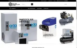 Theaircompressorstore.com Screenshot 2024-05-18 12:08:00