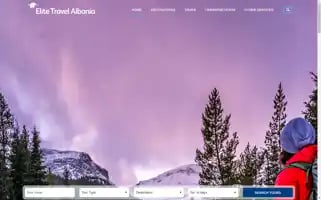 Elitetravel-albania.com Screenshot 2024-04-19 07:37:41