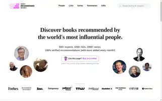 Mostrecommendedbooks.com Screenshot 2024-07-07 03:01:45