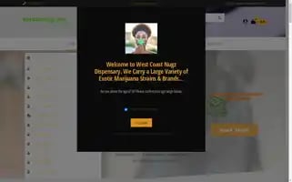 Westcoastnugz.com Screenshot 2024-06-14 16:10:42