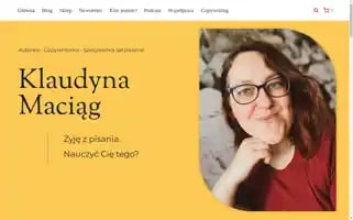 Klaudynamaciag.pl Screenshot 2024-06-12 19:09:22