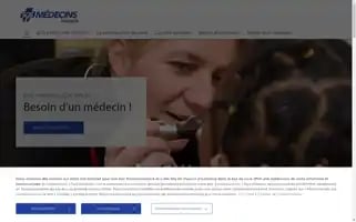 Sosmedecins-france.fr Screenshot 2024-07-04 14:33:45