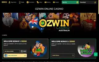 Ozwins.casino Screenshot 2024-07-03 08:55:57