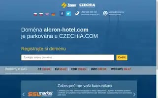 Alcron-hotel.com Screenshot 2024-04-16 13:01:16