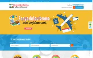 Fanyasiatourbromo.com Screenshot 2024-04-23 19:52:55