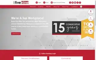 Bankfivenine.com Screenshot 2024-05-08 16:45:51