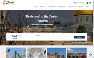 Jewishtravelagency.com Screenshot 2024-04-18 13:47:52