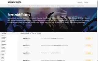 Aerosmithtickets.store Screenshot 2024-04-19 09:54:49
