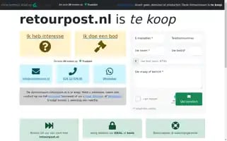 Retourpost.nl Screenshot 2024-04-25 03:39:01