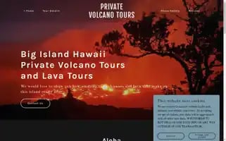 Privatevolcanotours.com Screenshot 2024-04-14 20:44:37