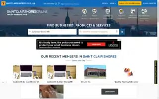 Saintclairshoresonline.us Screenshot 2024-06-14 01:44:37