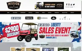 Missiongolfcars.com Screenshot 2024-06-13 08:20:59