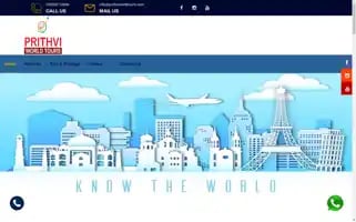 Prithviworldtours.com Screenshot 2024-04-16 16:20:34