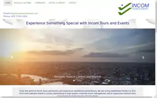 Incomtoursandevents.com Screenshot 2024-04-17 05:00:37