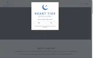 Nearttidedistillery.com Screenshot 2024-04-22 17:18:18