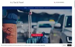 Ajtaxiandtravel.co.uk Screenshot 2024-04-26 10:06:20