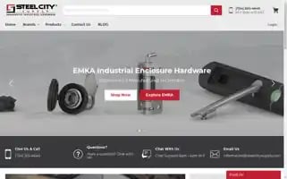 Steelcitysupply.com Screenshot 2024-05-14 02:10:29