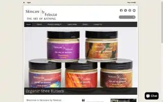 Skincarebyfeleciai.com Screenshot 2024-05-04 07:25:49