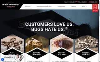 Blackdiamondpestcontrol.com Screenshot 2024-05-15 14:41:14