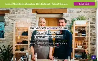 Schoolofnaturalskincare.com Screenshot 2024-06-15 11:49:43