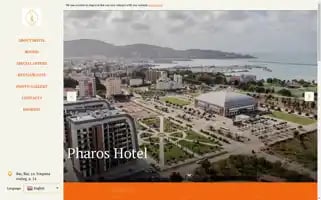 Pharos-hotel.com Screenshot 2024-04-18 16:17:57