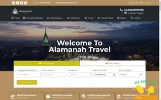 Alamanahtravel.co.uk Screenshot 2024-04-14 18:59:06