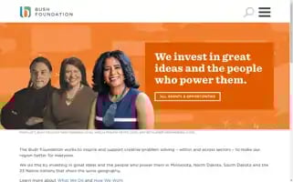 Bushfoundation.org Screenshot 2024-07-07 06:19:12