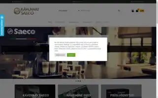 Kavovary-saeco.sk Screenshot 2024-06-15 22:14:20