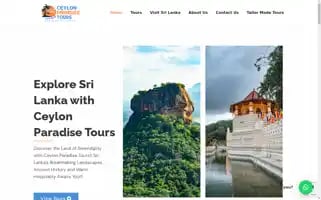 Ceylonparadisetours.com Screenshot 2024-04-18 05:14:19