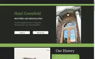 Visithotelgreenfield.com Screenshot 2024-04-18 19:28:18