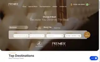 Premierflights.co.uk Screenshot 2024-04-26 06:18:12