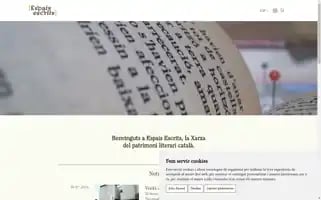 Espaisescrits.cat Screenshot 2024-07-01 13:14:08