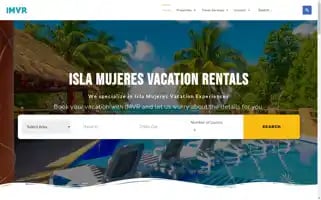 Islamujeresvacationrentals.com Screenshot 2024-04-22 21:12:49