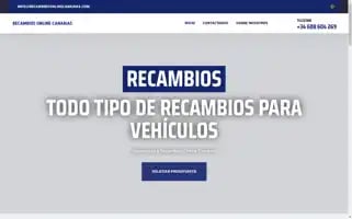 Recambiosonlinecanarias.com Screenshot 2024-05-25 21:32:00