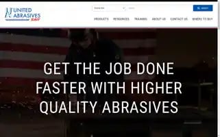 Unitedabrasives.com Screenshot 2024-07-06 21:14:03