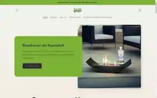 Kieselgreen-bioethanol.de Screenshot 2024-05-03 12:15:30