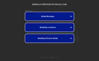Bridalsymphonybymaaz.com Screenshot 2024-05-24 22:01:15